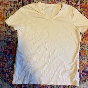 Cream LL Bean t shirt